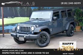 This 2019 jeep wrangler unlimited 4dr unlimited sahara 4 door wagon/sport utility 4x4 features a 3.6l v6 cylinder 6cyl gasoline engine. Sold 2017 Jeep Wrangler Unlimited Sport In Glendale