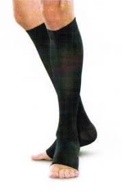 Seniorssuperstores Therafirm Firm Support 30 40 Mmhg Knee High Compression Stockings Open Toe Compression Stockings Swollen Legs How To Reduce Pimples