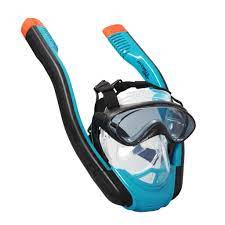 قناع الغوص الإحترافي مع نظارات مدمجة بتصميم مبتكر من الجيل الجديد للأقنعة  Hydro-Pro SeaClear Flowtech Masque de Plongée en Apnée Professionnel #24060  :: عوامات ومستلزمات البحر :: مستلزمات العطلة والترفيه - هايلة