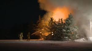 Barn with stacked hay at farm in countryside. Barn Fire Results In Loss Of Livestock And Farming Equipment Ctv News