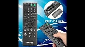 Your player has a region code printed on the back of the unit and only will play commercial dvds labelled with an . Sony Rmt D197a Tv Codes Login Pages Finder