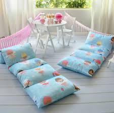 Kids Floor Pillow Bed Cover Use As Nap Mat Portable Toddler Bed Or Inflatable Air Mattress Alternative F Comfy Pillows Floor Pillows Kids Portable Toddler Bed