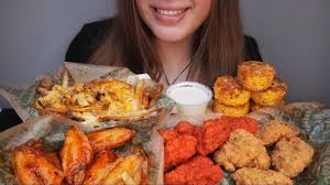 Arrived at wingstop and my food was ready, right on time! Asmr Wingstop Mukbang Wings Voodoo Fries Cajun Corn No Talking In 2021 Fried Cajun Corn Cajun Corn Mukbang