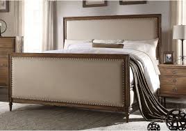 25h footboard and 13.25h side rails with 5.25 floor clearance. Acme Inverness High Footboard Queen Bed In Reclaimed Oak 26090q