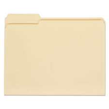 Top Tab Manila File Folders 1 3 Cut Tabs Assorted Positions Letter Size 11 Pt Manila 100 Box