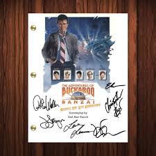 The Adventures of Buckaroo Banzai Across the 8th Dimension Movie  Autographed Signed Movie Script Reprint Full Screenplay - Etsy Israel