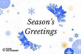 Season's Greetings | Meaning, History ...