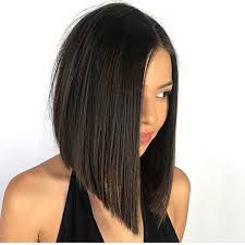 The natural highlights help to brighten up her hair as well as give this look a different dimension. Asymmetrical Bob Haircut 2 Best New Bob Hairstyles 2019 Long Bob Haircuts Asymmetrical Bob Haircuts Bob Hairstyles