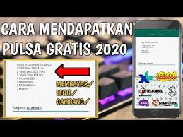 Jul 03, 2021 · cara dapat pulsa gratis 3 gratis tanpa syarat, tentu saja banyak sekali dicari oleh pengguna 3. Cara Mendapatkan Pulsa Gratis 100 Rb Dari Aplikasi Ini Youtube