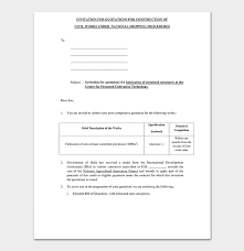 How to write an email for quotation submission. Construction Quotation Template 20 For Word Excel Pdf