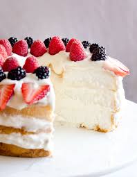 At 350 calories or less per serving, these light summer desserts fill you up without filling you out. Light Berry Angel Food Cake 15 Minute Dessert