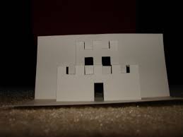 It lends itself beautifully to cards with strong graphical elements. Super Mario Castle Pop Up Card By Epsilonwolf On Deviantart