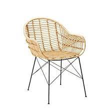 Les chaises en chêne sont particulièrement en vogue, à la fois pour une déco épurée que pour un style vintage. Chaise Rotin Papaya Naturel Artofit