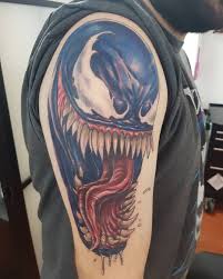 Marvel Tattoo Photo By Itsjosh On Instagram Venom Venomtattoo Marveltattoo Marvel Symbiote Eddieb Marvel Tattoos Comic Book Tattoo Venom Tattoo