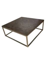 50 X 50 Square Gold Herringbone Table Ready To Ship Coffee Table Walnut Coffee Table Coffee Table Pictures