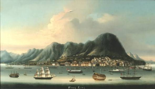 File:Hong Kong Harbour & Victoria Peak, circa 1850.jpg - Wikimedia Commons