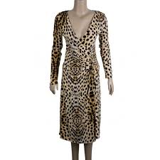 This girls dress from the roberto cavalli angels collection is an ideal wardrobe piece as it can be worn casually or smart for those stylish kids parties. Roberto Cavalli Leopard Print Dress M Roberto Cavalli Tlc