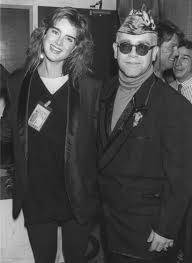With Brooke Shields 1992 Elton John Brooke Shields Wade In The Water