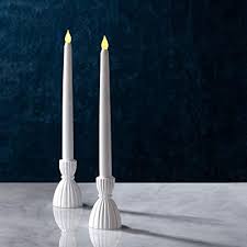 Add an island or large wooden table. Buy Taper Candle Holder Set White Candlestick Holders 3 5 Inch Short Solid Glass Fits Standard 3 4 Inch Tapered Candles Farmhouse Kitchen Table Decor Or Wedding Centerpiece Set Of 2 Online In Uae B082324q7p