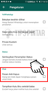 Langkah terakhir adalah aktifkan data seluler dan buka whatsapp. Cara Agar Chat Whatsapp Tidak Bisa Dihapus Oleh Pengirim