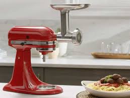 kitchenaid mixer metal food grinder