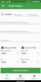 Özdebi̇r ygs/lys terci̇h robotu üyelerimiz, bayilerimiz, sınavlarımızı uygulayan kurumlar için ygs/lys tercih robotu: Guncel Yks Tercih Robotu 2020 Ek Kontenjanlar For Android Apk Download