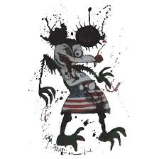 Mickey Mouse Fear And Loathing Ralph Steadman Ralph Steadman Ralph Steadman Art Illustration