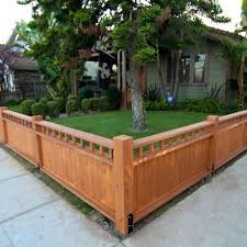 Craftsman Fence Design Ideas Pictures Remodel And Decor Backyard Fences Front Yard Fence Fence Design