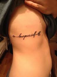 Tattoo Tat Ink Arrow Loveyourself Love Yourself Girltattoos Love Yourself Tattoo Tattoos Forearm Tattoos