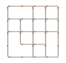 How many squares do you see in matchstick puzzle belwo ? How Many Squares Can You Find In This Pattern Not Everyone Can Find Them All Can You