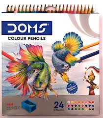 Doms 24 Colour Pencils Amazon In Office Products Check out our drawing pencil fish selection for the very best in unique or custom, handmade pieces from our shops. doms 24 colour pencils