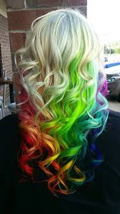 Bright hair dyes are a fun way to experiment with your look. So Fun Hair Color Crazy Hair Color Rainbow Hair Color Hair Inspiration Color Hair Styles