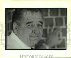 1989 Press Photo Jean Laffite Mayor Leo Kerner