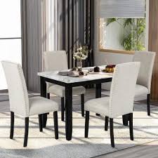 Whether your family gathers around the dinner table every night or twice a year at thanksgiving and christmas, you know your home wouldn't be complete without a dining room table. Dining Room Sets Kitchen Dining Room Furniture The Home Depot