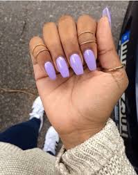 5 out of 5 stars. Pin Jaimariahoward Lavender Nails Purple Acrylic Nails Purple Nails