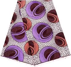 Amazon.com: Alina Belle Ankara African Wax Print Fabric Kente Fabric Dutch  African Wax Fabric (6 Yards, A15)