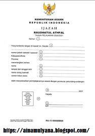 Download contoh lengkap administrasi madrasah diniyah format excel. Juknis Penulisan Blangko Ijazah Madrasah Tahun 2021 Tahun Pelajaran 2020 2021 Pendidikan Kewarganegaraan Pendidikan Kewarganegaraan