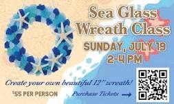 Sea Glass Wreath Class