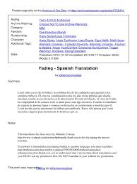 Fading Spanish Translation Pdf Pelo Bienes De Consumo Trago amargo loc nom mlocución nominal masculina: fading spanish translation pdf pelo