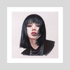 Tell me how you like that like that. Lisa Blackpink How You Like That Era An Art Print By Lamie Inprnt