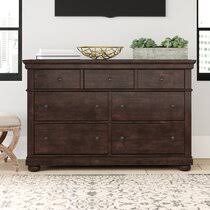 Fully assembled dresser is pictured with the k1339 mirror. Fully Assembled Dressers Wayfair
