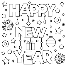 New Year January Coloring Pages Free Printable Fun To Help Kids Adults Welcome 2021 Printables 30seconds Mom New Year Coloring Pages New Year Printables Printable Coloring Pages