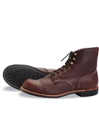 Aventurier ou homme de randonnées ? Red Wing Iron Ranger Boots En Cuir Homme 8119