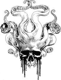 An octopus tattoo can be an original choice of design, learn more about its meaning here. Black And White Octopus Tattoo Shefalitayal
