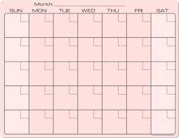 Create printable calendars formatted for microsoft word®. Pink Dry Erase Monthly Calendar 8 5x11 Fridge Magnet Entertainment Political Memorabilia Exclusive F Blank Calendar Pages Print Calendar Calendar Template