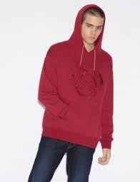 Armani exchange authentic jacquard pullover hoodie navy nwt. Armani Exchange Sweatshirt With Hood And Embroidered Dragon Hoodie For Men A X Online Store