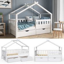 • mit diesem hochwertigen bettenhaus können sie das zimmer ihres kindes individuell einrichten, damit es perfekt zu ihnen und ihrem kind passt. Vitalispa Design Kinderbett 160x80 Babybett Real De