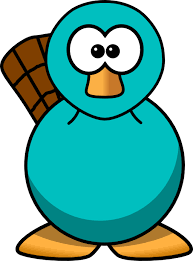 Cartoon Platypus Teal Clipart I2clipart Royalty Free Public Domain Clipart