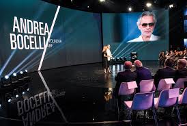 He was diagnosed with congenital glaucoma at 5 months old, and became completely blind at age 12, following a football accident. Spark Me Andrea Bocelli For Best Brands Italy