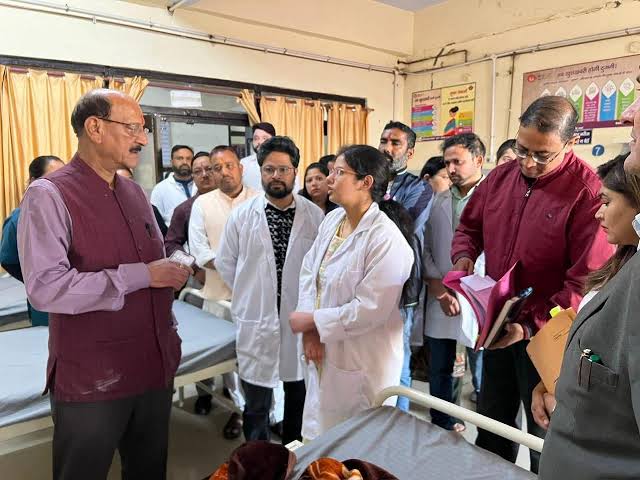 IAS officer Pauri Garhwal Uttarakhand hospital inquiry CM Dhami